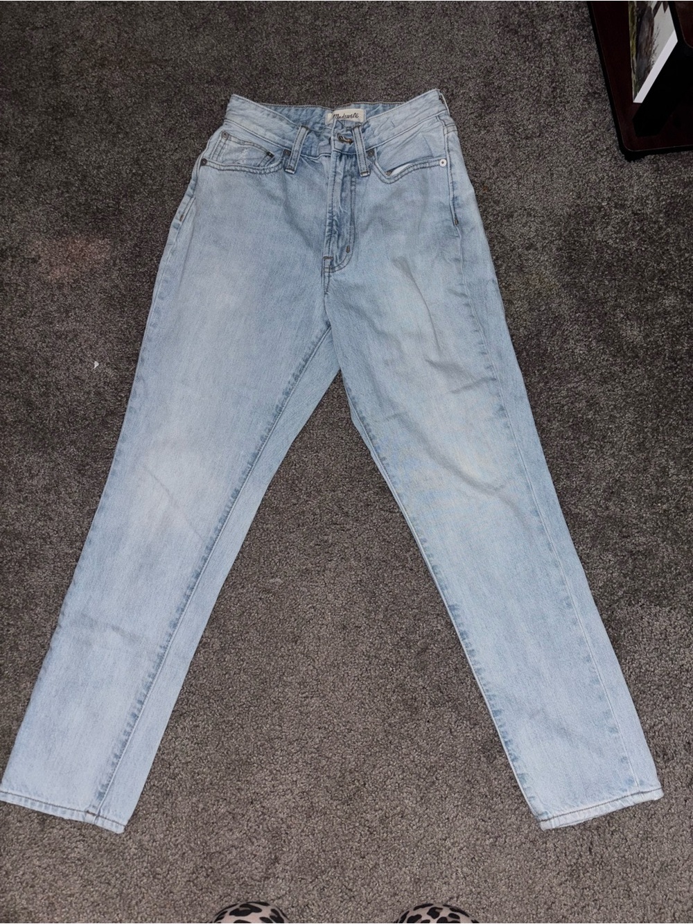 Madewell the Curvy Perfect Vintage Jean Light Wash size 24